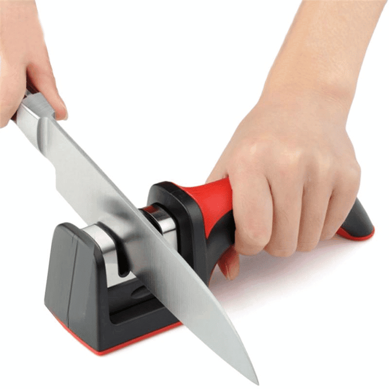 Professional Stainless Steel Kitchen Knife Sharpener - Trendha