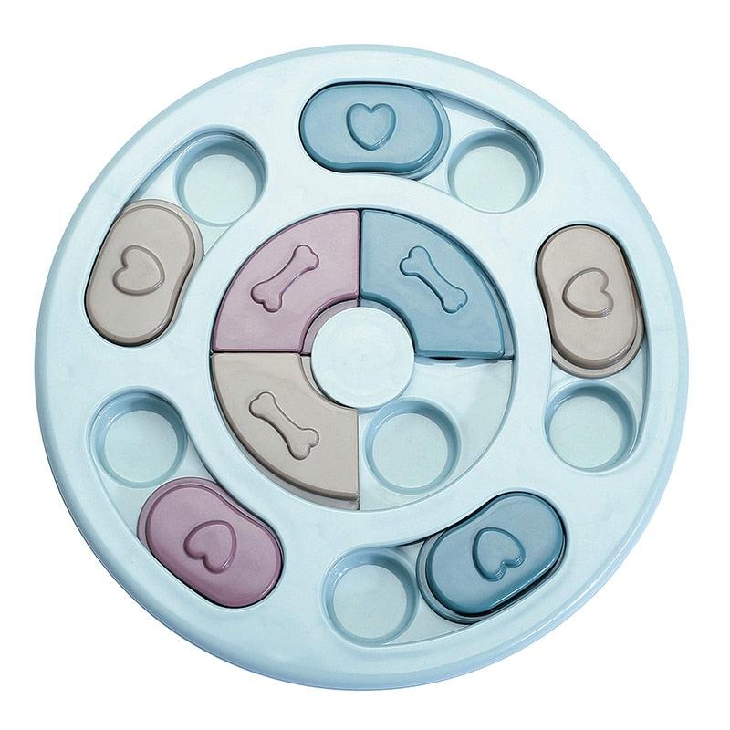 Puzzled Interactive Feeding Bowl for Dogs - Trendha