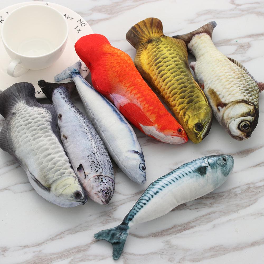 Realistic Plush Fish Toy - Trendha