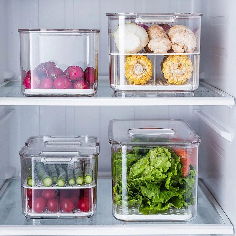 Refrigerator Food Storage Containers with Lids - Trendha