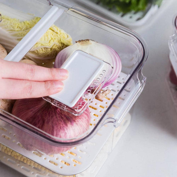 Refrigerator Food Storage Containers with Lids - Trendha