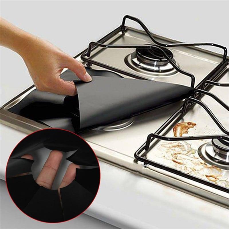 Reusable Gas Stovetop Burner Protector Cover, 2pcs/lot - Trendha