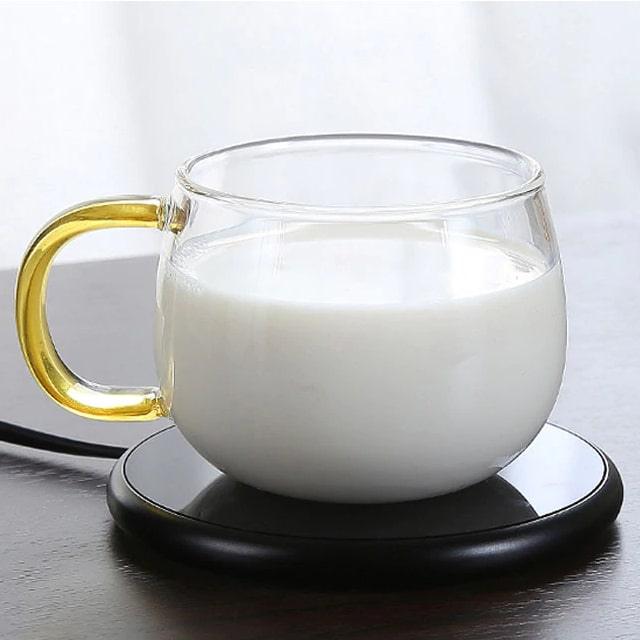 Round Coffee Cup Warmer with Timer