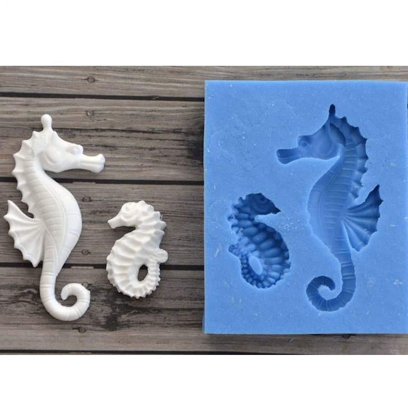 Sea Horse Shaped Silicone Mold - Trendha