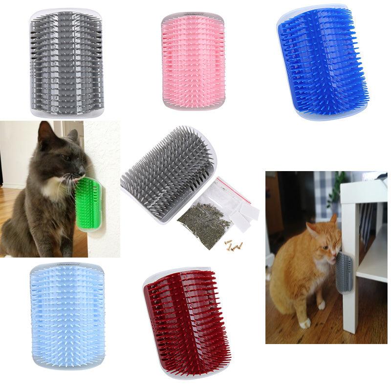 Corner-Style Pet Self-Grooming Brush