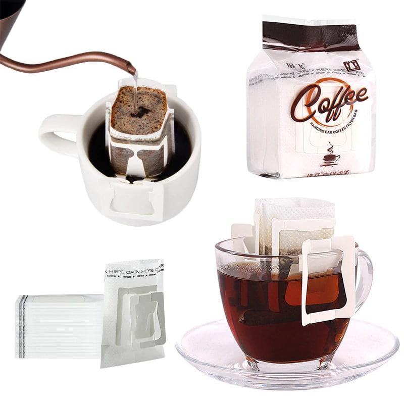 Set of 50 Disposable Coffee Filter Bags - Trendha