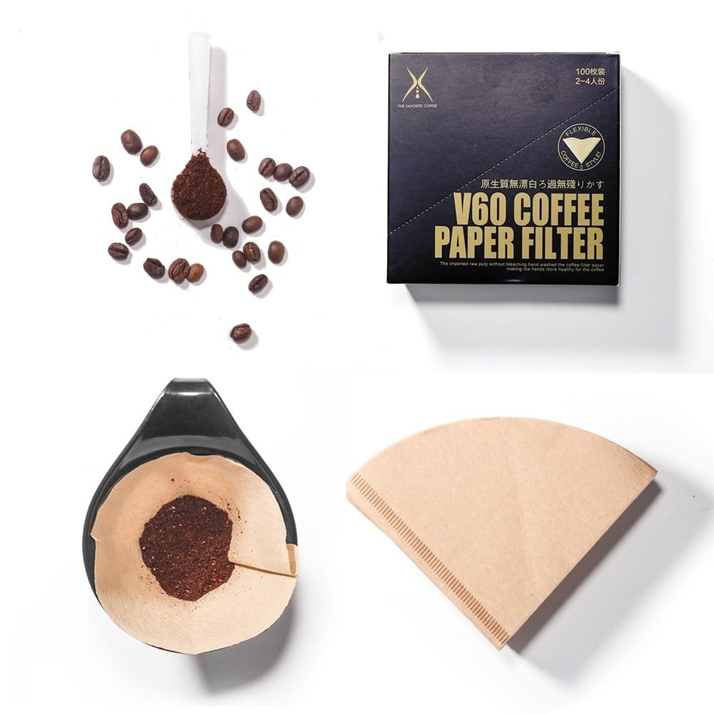 Set of Paper Coffee Filters