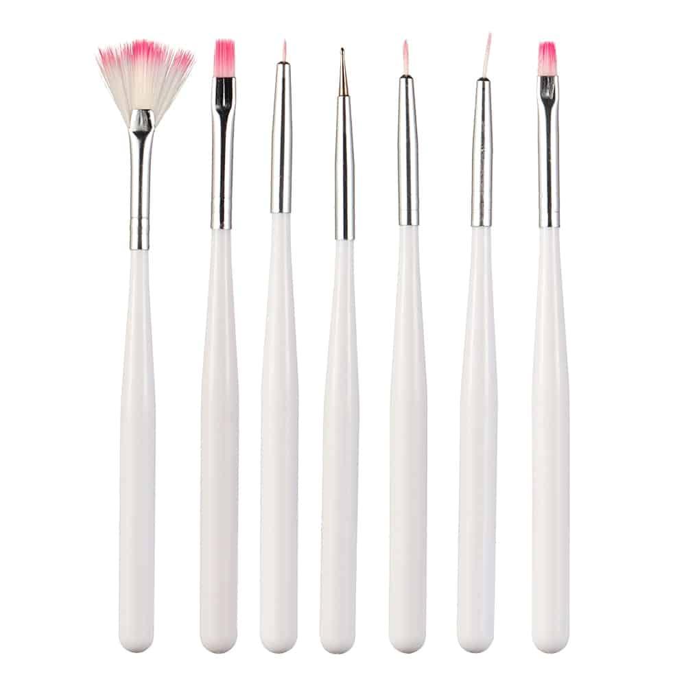 Set of Seven Baking Brushes - Trendha