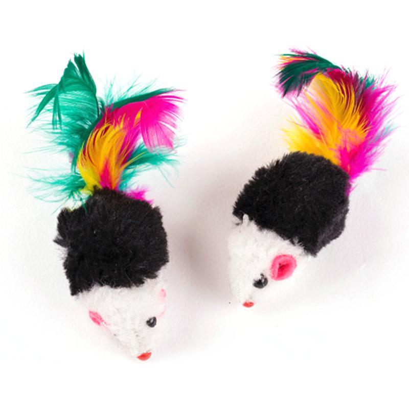 Set of Ten Mouse Pet Toys for Cats - Trendha