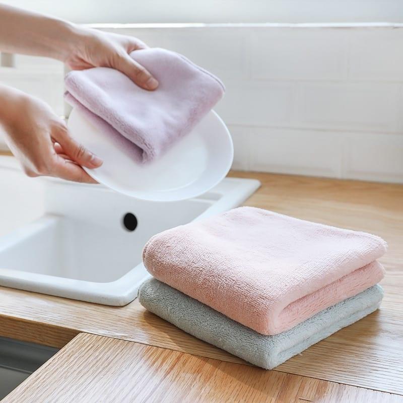 Simple Microfiber Kitchen Towel 3 pcs Set - Trendha