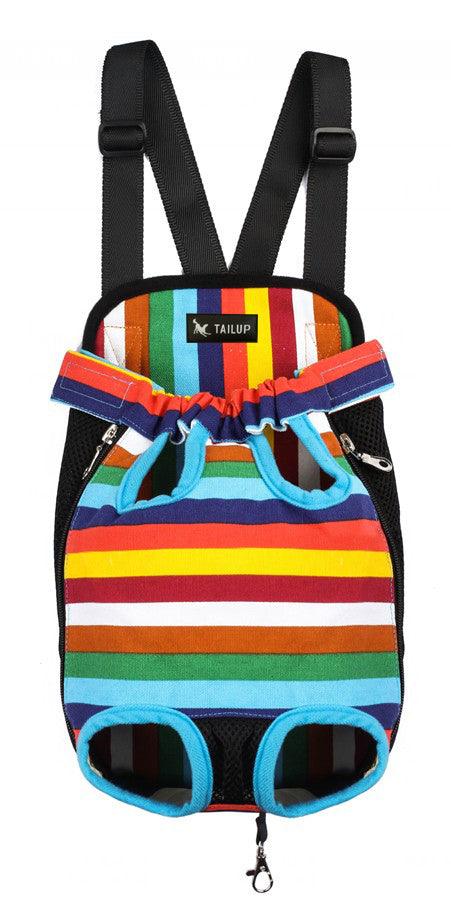 Sling Type Pet Carrier with Colorful Pattern for Small Dogs - Trendha