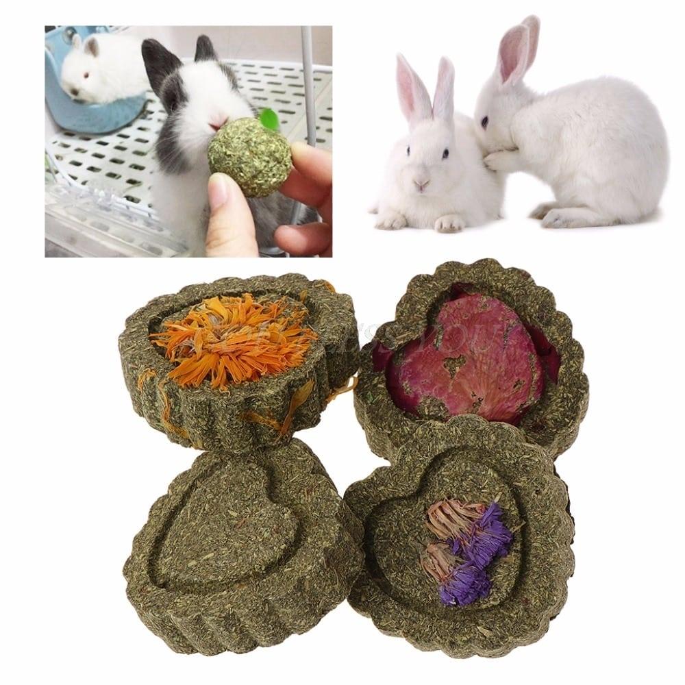 Small Pets Teeth Grinding Cake Toy 2 Pcs Set - Trendha