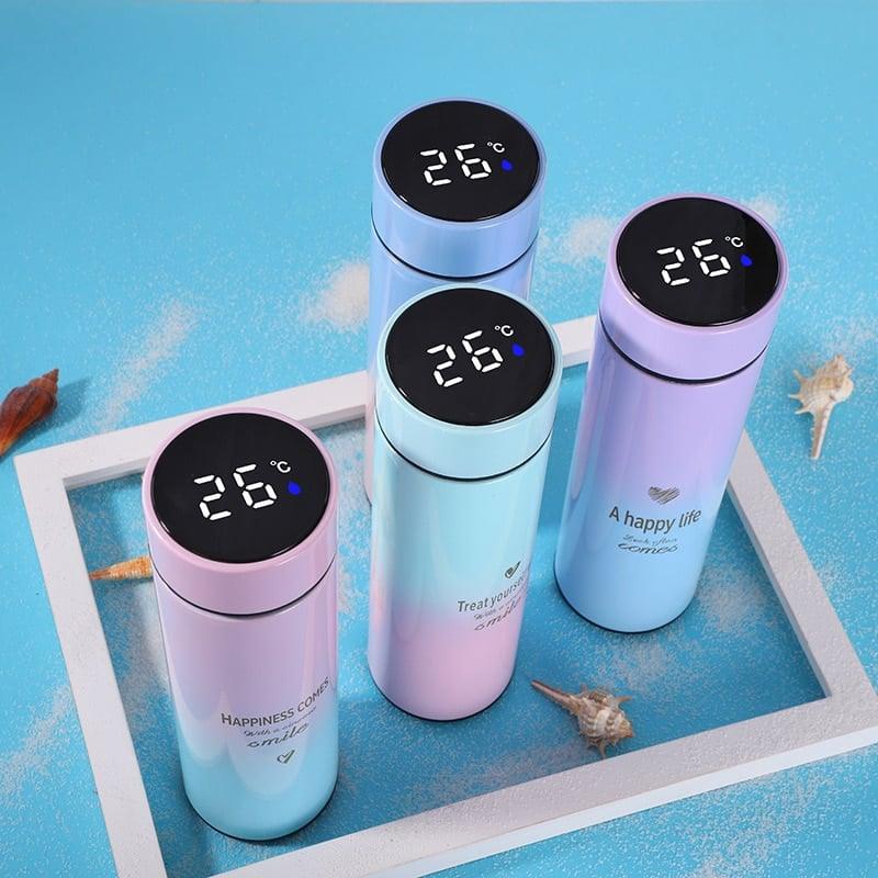 Smart Thermal Water Bottle with Digital Temperature Display - Trendha