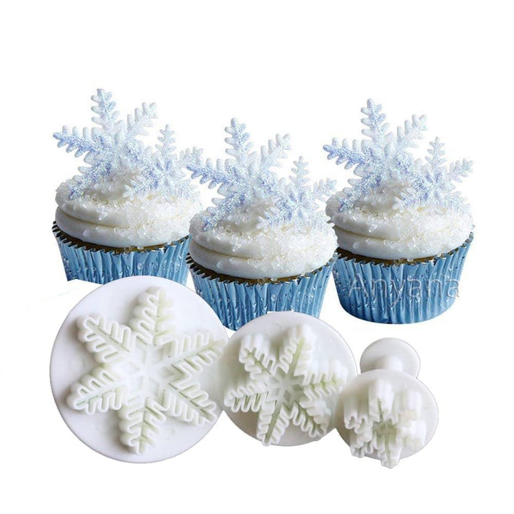 Snowflake Shaped Cake Cutters - Trendha