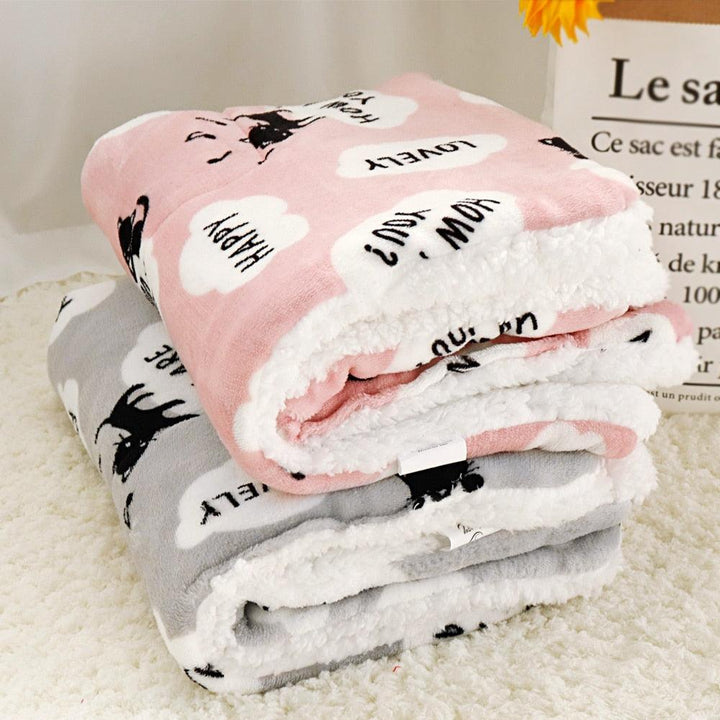 Soft Fleece Pet Blanket - Trendha