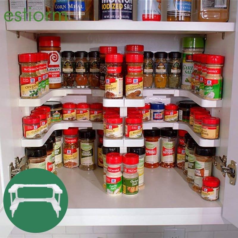 Space Saving Spice Storage Rack