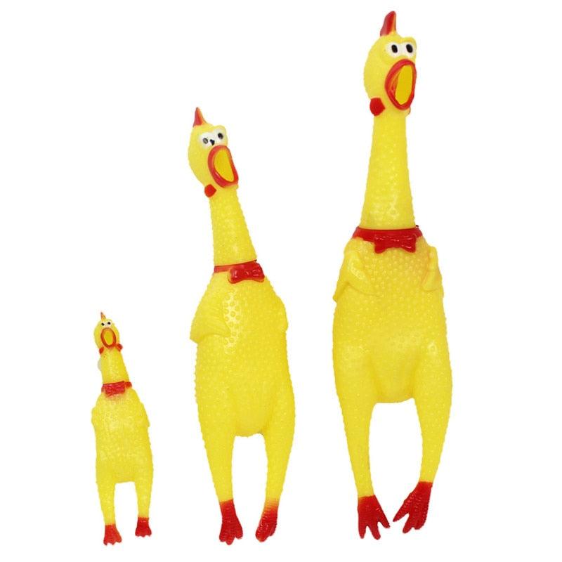 Squeaking Chicken Funny Dog's Toy - Trendha