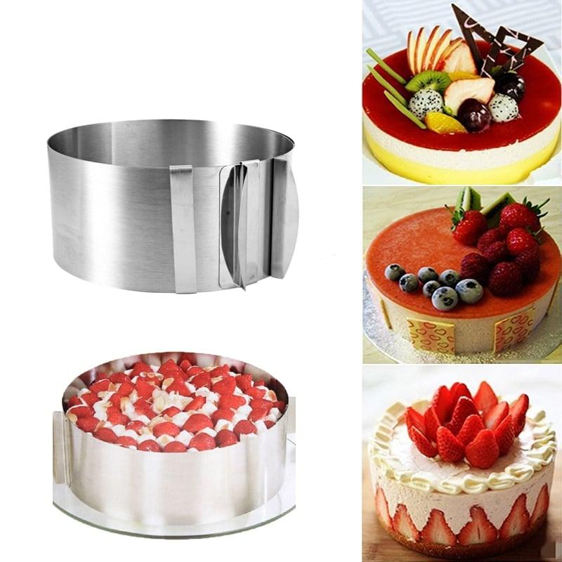 Stainless Steel Adjustable Baking Ring - Trendha