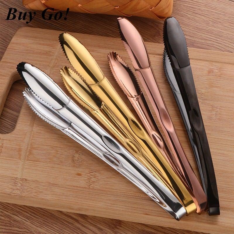 Stainless Steel BBQ Ice Tongs - Trendha