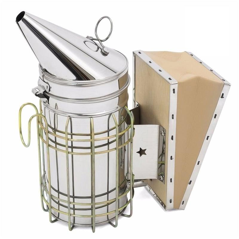 Stainless Steel Beehive Smoker with Heat Shield - Trendha