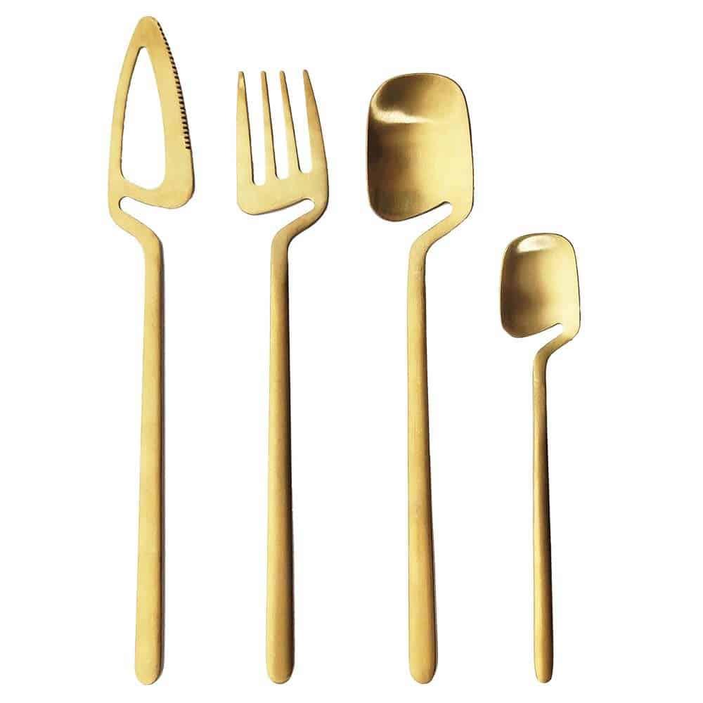 Stainless Steel Cutlery Set of Four Tools - Trendha
