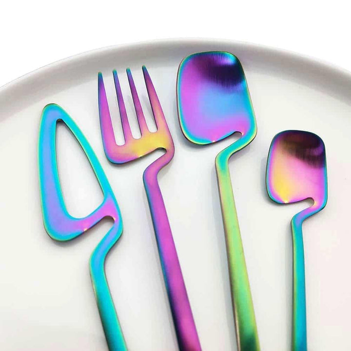 Stainless Steel Cutlery Set of Four Tools - Trendha