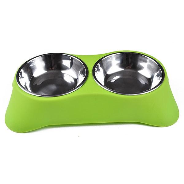 Stainless Steel Dog Bowl Set - Trendha