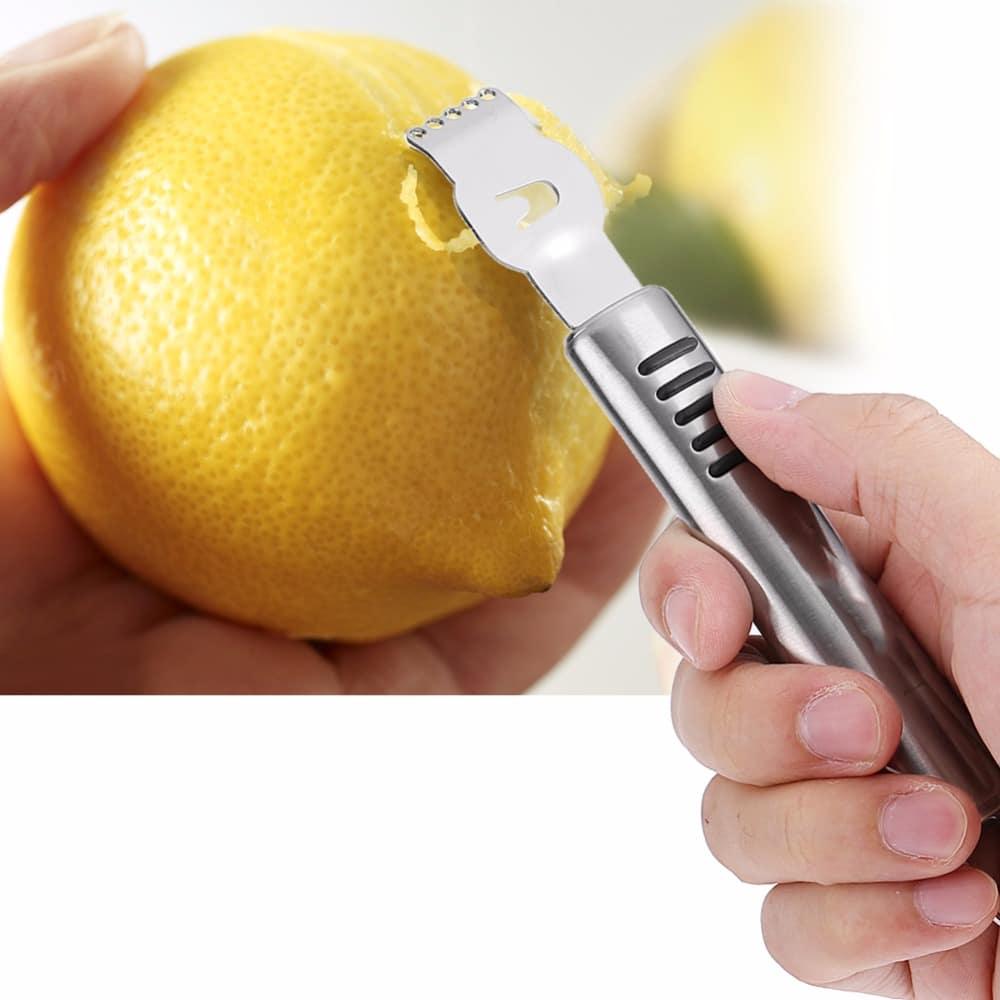 Stainless Steel Fruit Zester Grater Knife Tool - Trendha