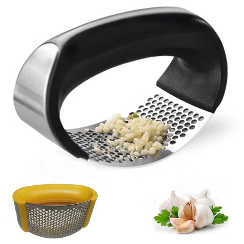 Stainless Steel Garlic Press - Trendha