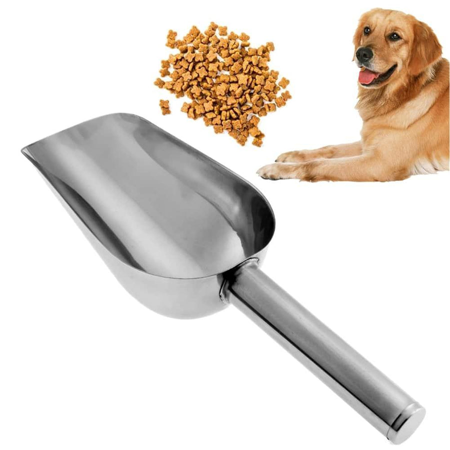 Stainless Steel Pet's Food Scoop - Trendha