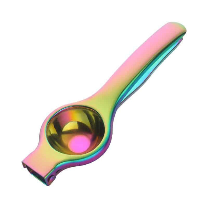 Stainless Steel Rainbow Coloured Squeezer - Trendha