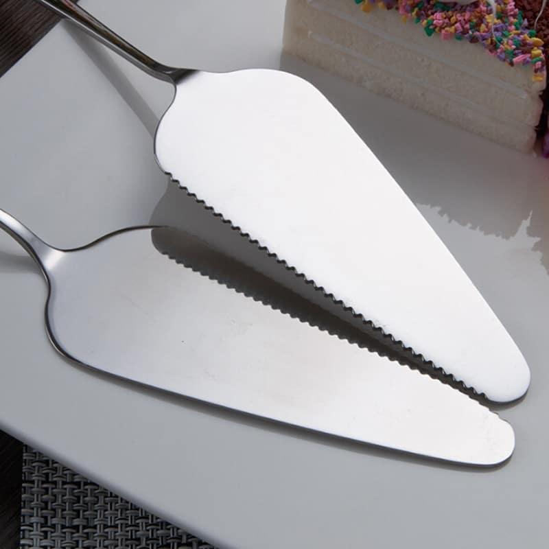 Stainless Steel Serrated Edge Cake Cutters - Trendha