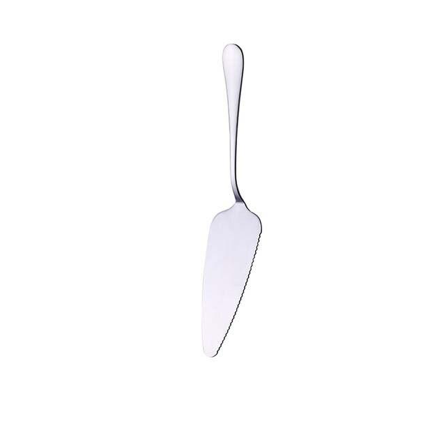 Stainless Steel Serrated Edge Cutter Spatula - Trendha