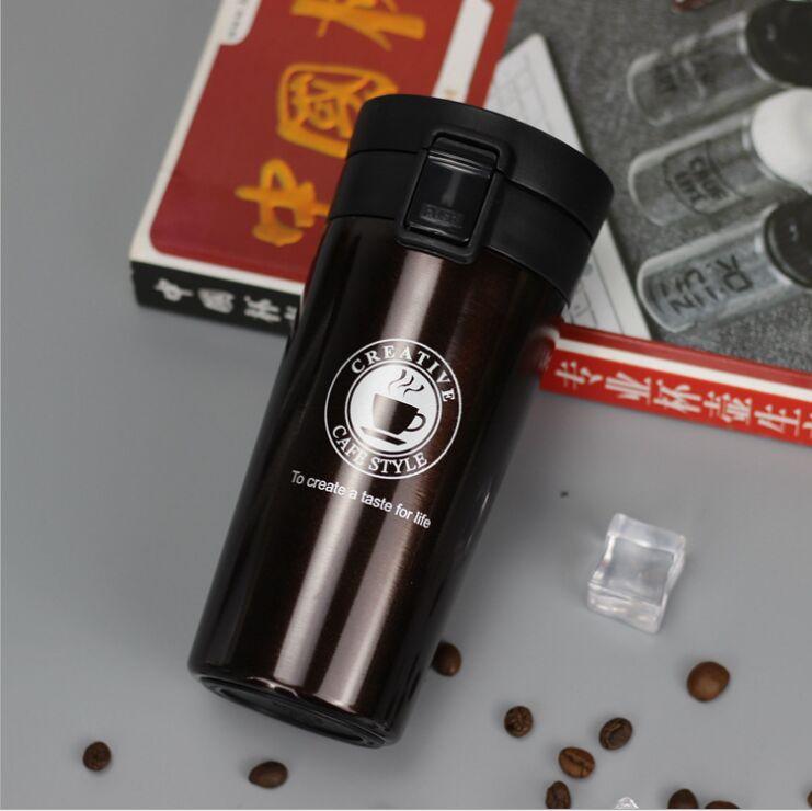 Stainless Steel Travel Vacuum Coffee Cup - Trendha