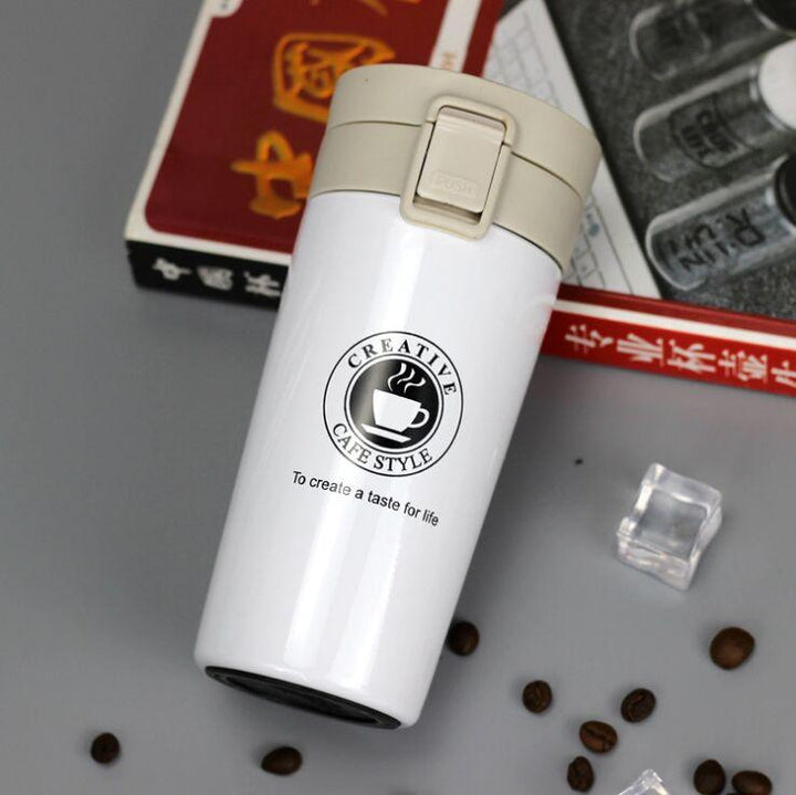 Stainless Steel Travel Vacuum Coffee Cup - Trendha