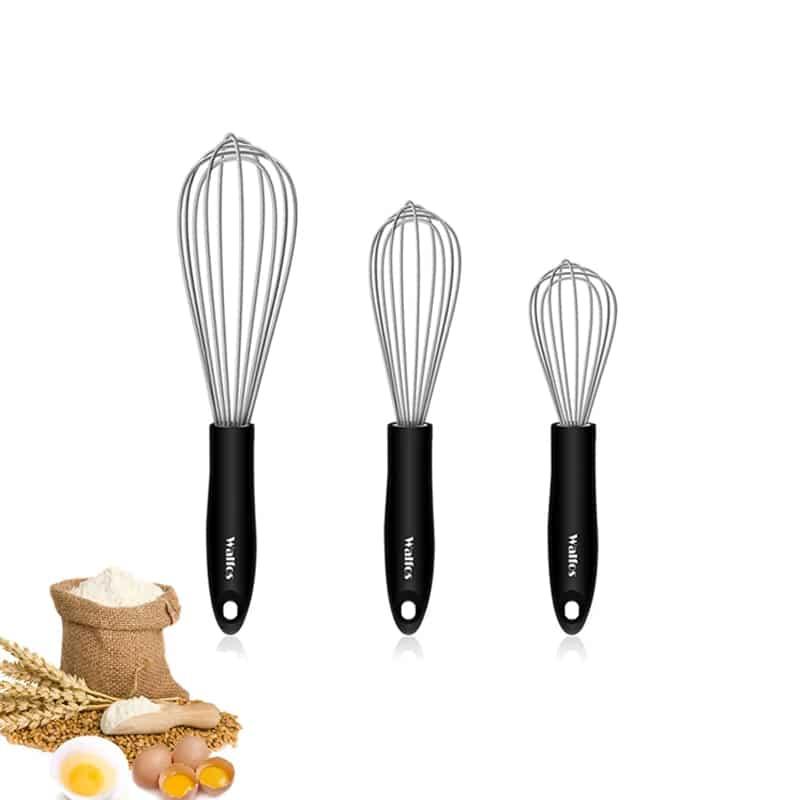 Stainless Steel Wire Manual Whisks 3 pcs Set - Trendha