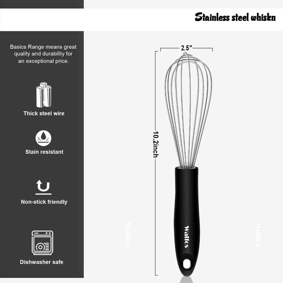 Stainless Steel Wire Manual Whisks 3 pcs Set - Trendha