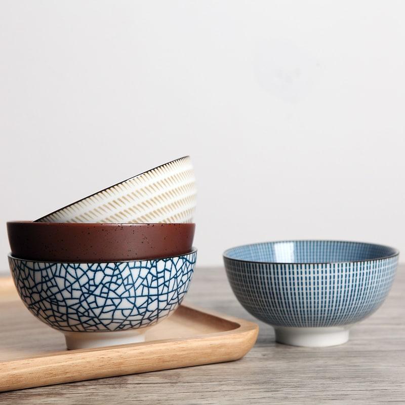 Stylish Minimalistic Design Dinner Bowls Set - Trendha