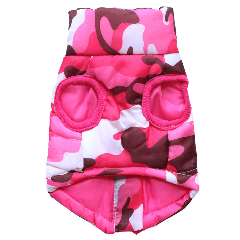 Stylish Warm Waterproof Camouflage Dog's Coat - Trendha