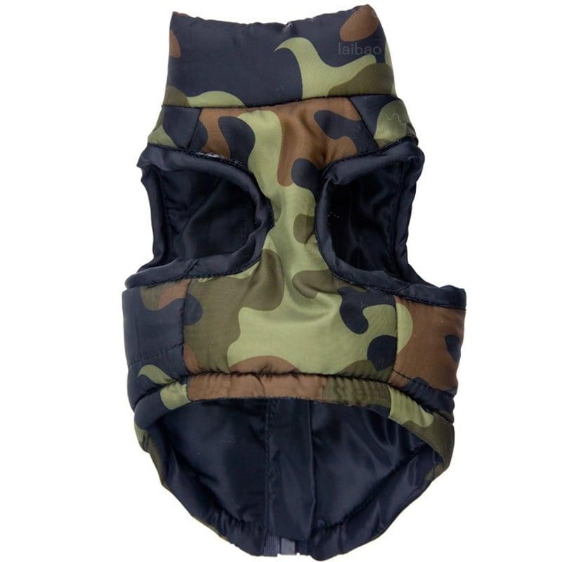 Stylish Warm Waterproof Camouflage Dog's Coat - Trendha