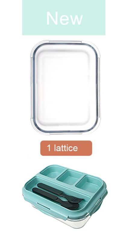 Transparent Design Glass Lunch Box - Trendha
