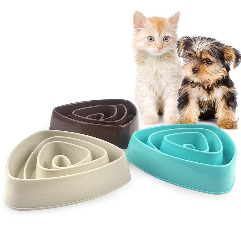 Triangular Slow Eating Bowl - Trendha