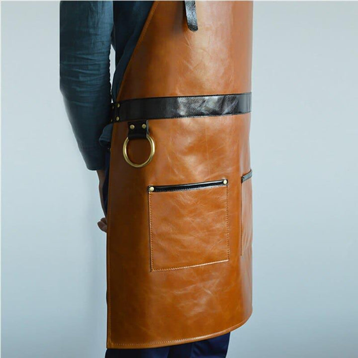 Unisex Leather Apron for Kitchen - Trendha