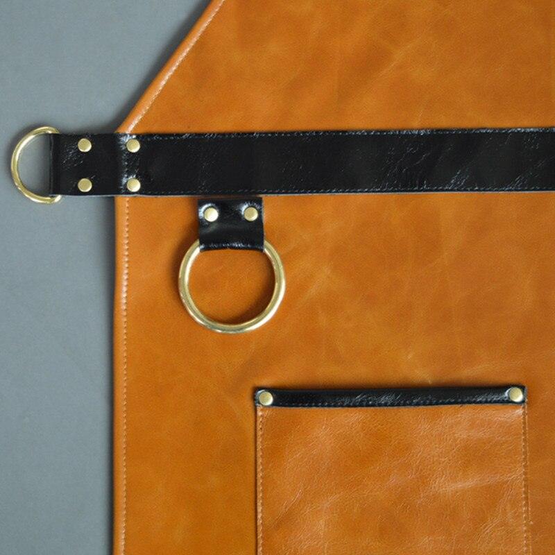 Unisex Leather Apron for Kitchen - Trendha