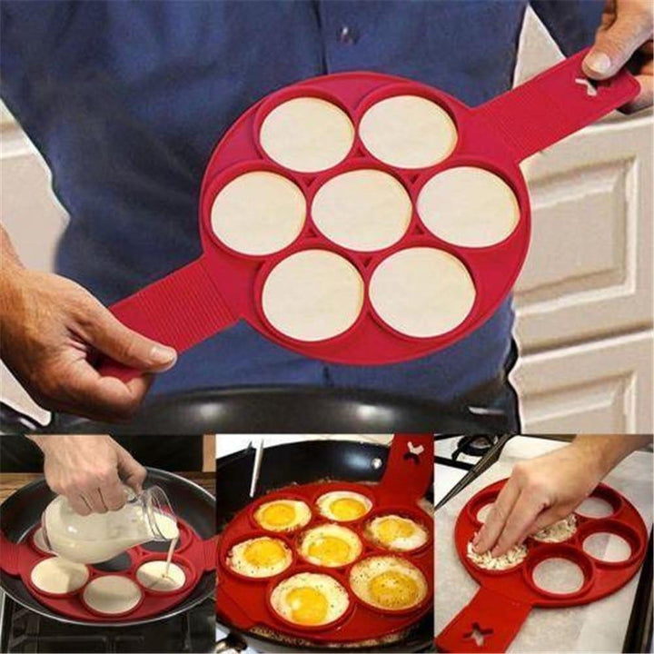 Universal Silicone Egg and Pancake Baking Mold - Trendha