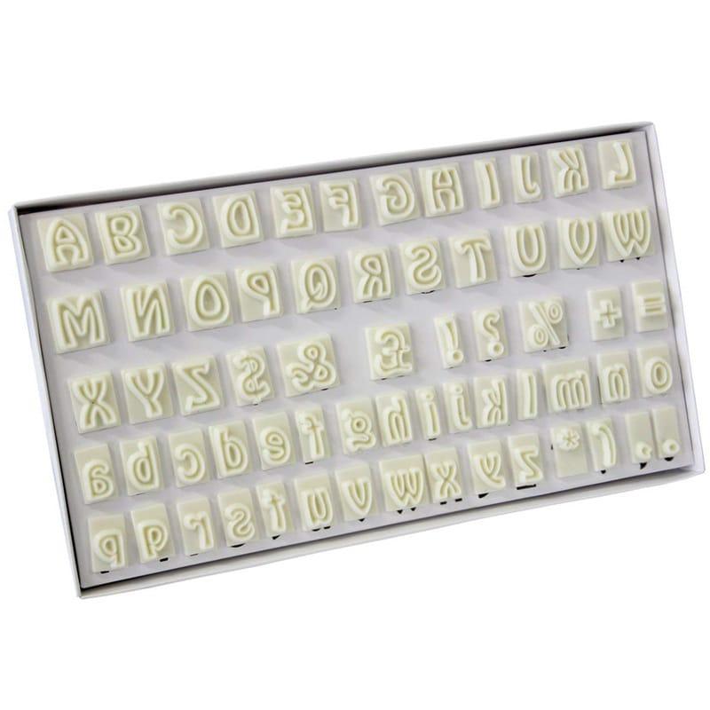 Uppercase and Lowercase Alphabet Cookie Cutters Set - Trendha