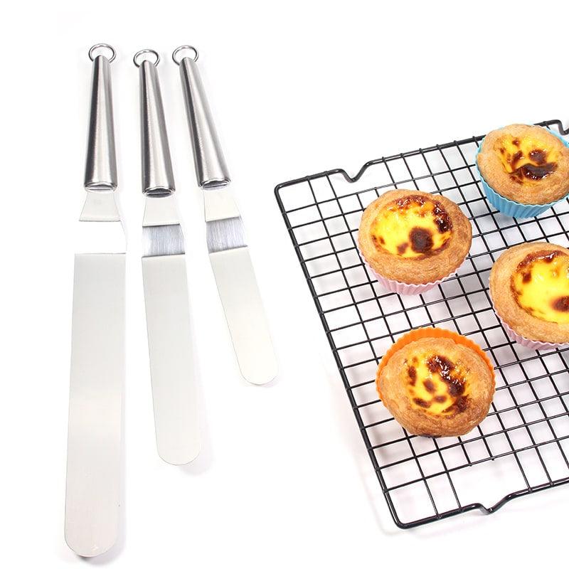 Useful Multifunctional Eco-Friendly Stainless Steel Pastry Spatulas Set - Trendha