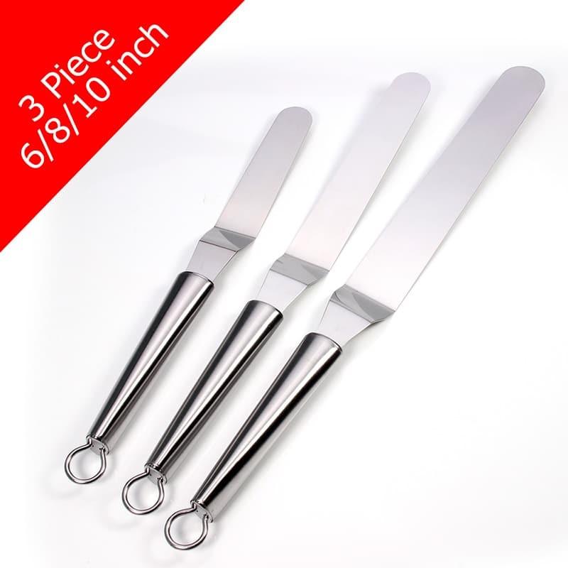 Useful Multifunctional Eco-Friendly Stainless Steel Pastry Spatulas Set - Trendha