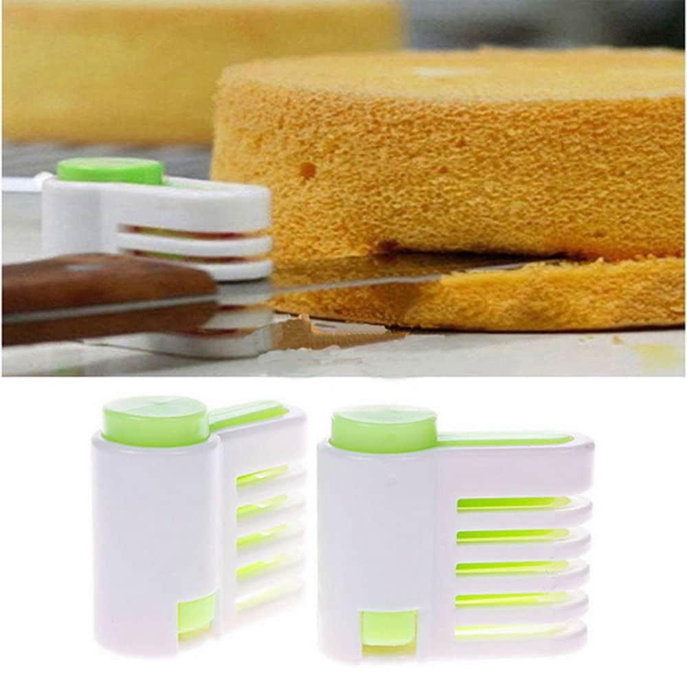 Useful Universal Eco-Friendly Plastic Cake Cutting Fixers Set - Trendha