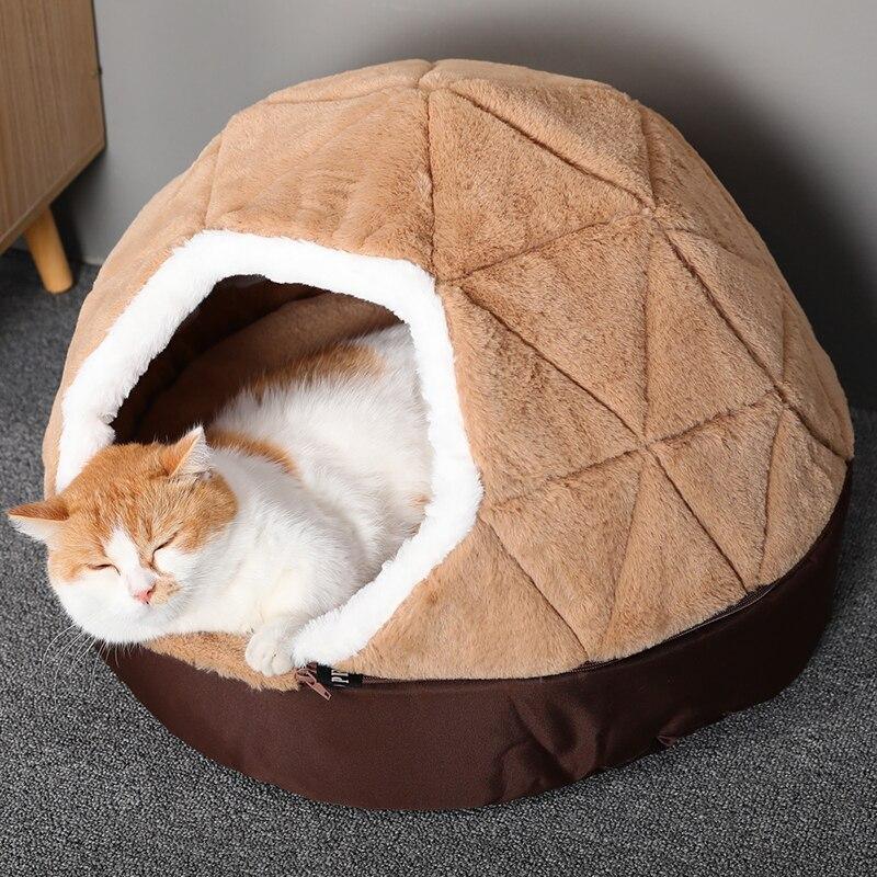 Warm Cat Bed House - Trendha